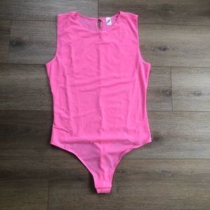 Parade sheer thong bodysuit